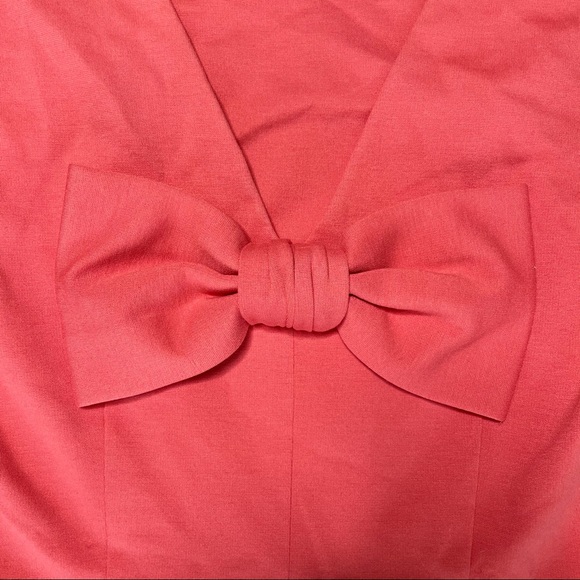 Kate Spade Fit and Flare Bow Sleeveless Dress - Picture 7 of 11